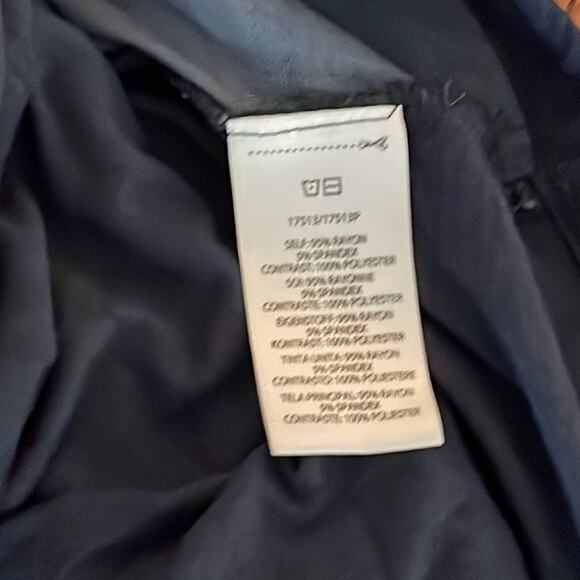 Anthropologie Dolan Left Coast Navy Blue Surplice Wrap Top Preppy Minimalist - Picture 7 of 7